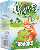 Сок яблоко 0,2л Фрумка