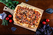 Пицца Римская Бекон BBQ 20см*30см 425г