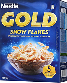 Готовый завтрак NESTLE GOLD Snow Flakes 300г            