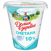 Сметана Домик в деревне 10% 300г