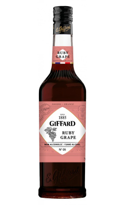 Безалкогольная основа для коктейля RUBY GRAPE GIFFARD 0,7л
