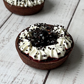 Пирожное Тарталетка Шоколадная с вишней 9шт 1080г Десерт Фентези