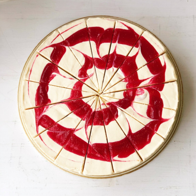 Чизкейк Малиновый 14 порций 2,87кг Десерт Фентези