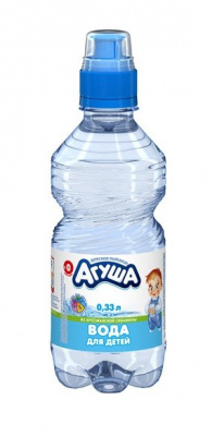 Вода Агуша для детей 0,33л