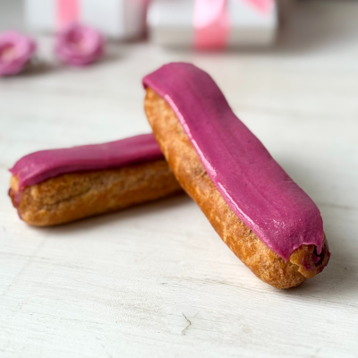 Пирожное Эклер Ягодный с/м 55г*5шт 275г Десерт Фентези