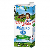 Молоко Домик в деревне стерилизованное 0,5% 950гр