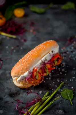 Булочки Bagerstat Foodservice (Лантманнен Юнибейк) для датского хот-дога с кунжутом 170мм*36шт