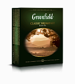 Чай GREENFIELD Classic Breakfast черный 100пакетиков*2г