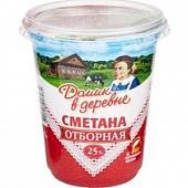 Сметана Домик в деревне 25% 300г