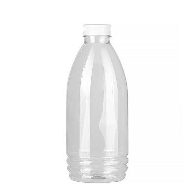 Бутылка пластиковая прозрачная с крышкой Ø38мм 1л 70шт          