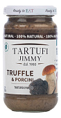 Соус грибной Tartufi Jimmy Трюфель с белыми грибами 3% 180г