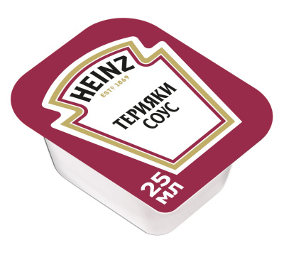 Соус Хайнц (Heinz) терияки деликатесный порционный 125шт*25мл