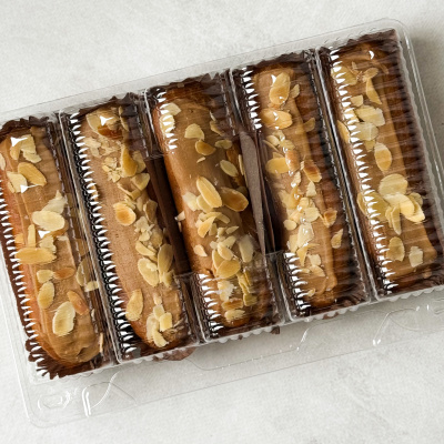 Пирожное Эклер Карамельный с/м 55г*5шт 275г Десерт Фентези