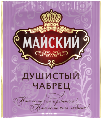 Чай Майский Душистый чабрец 25пакетиков*2г