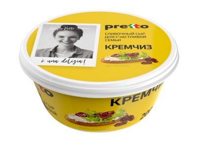Сыр Pretto Кремчиз сливочный 70% 2,5кг