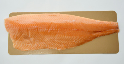 Семга холодного копчения филе-пласт с/м в/у Трим С МАРИНИСТ