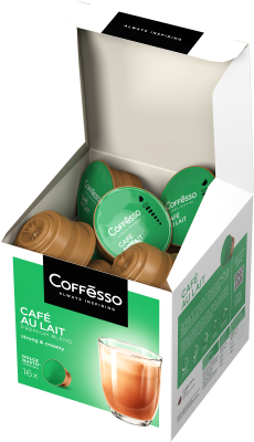 Кофе в капсулах Coffesso Cafe Au Lait 10г*16шт