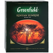 Чай GREENFIELD Kenyan Sunrise 100пакетиков*2г