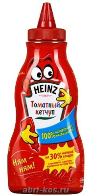 Кетчуп Heinz томатный 430г