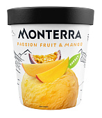 Мороженое Monterra сорбет манго-маракуйя 0,48л