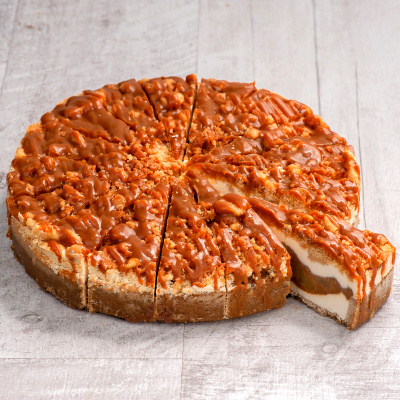 Чизкейк Яблочно-карамельный 16 порций 2,56кг Десерт Фентези