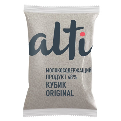 Молокосодержащий продукт Моцарелла для пиццы Original Alti 48% кубик 1кг