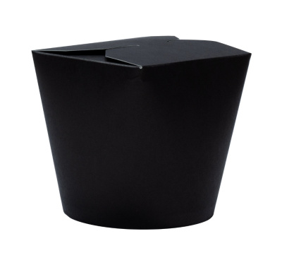 Чайна-бокс черный с круглым дном 700мл 1уп*48шт 