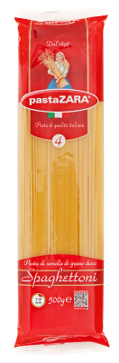Макароны Pasta Zara Spaghettoni №4 500г