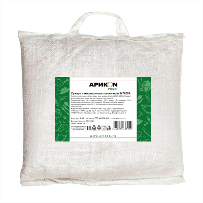Сухари панировочные 4кг АРИКON PROFI