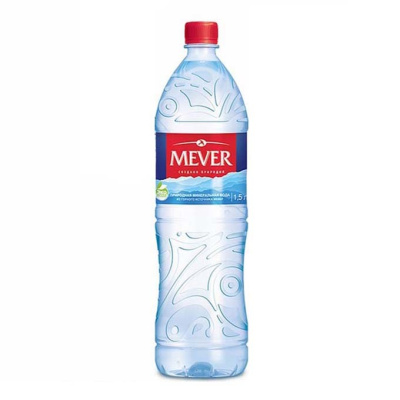 Вода Мевер минеральная негазированная 0,5л пл/б