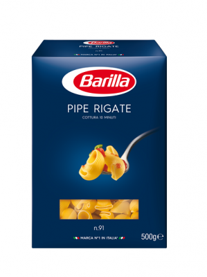 Макароны Barilla(Барилла) PIPE RIGATE №91 500г