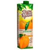 Сок Дары Кубани апельсиновый 1л