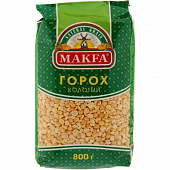 Горох Макфа колотый шлифованный 800г