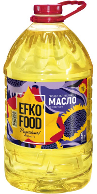 Масло Efko Food для фритюра подсолнечное 5л