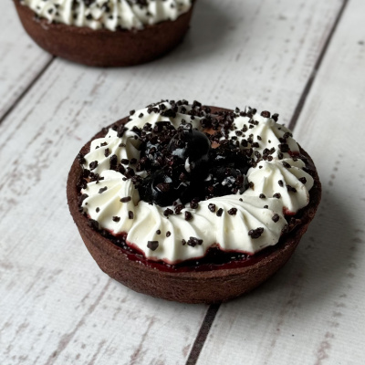 Пирожное Тарталетка Шоколадная с вишней 9шт 1080г Десерт Фентези