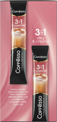 Кофе Coffesso Cappuccino 3в1 20пак*15г