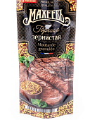 Горчица МАХЕЕВЪ зернистая 140г дой-пак