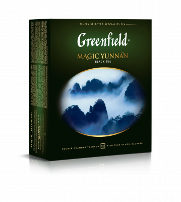 Чай GREENFIELD Magic Yunnan 100пакетиков*2гр      