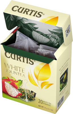 Чай Curtis White Bountea белый 20пирамидок*1,7г