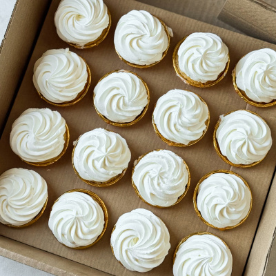 Пирожное Капкейк Молочная девочка 55г*16шт 880г Десерт Фентези