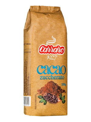 Какао-порошок Carraro Cacao Zuccherato 250г