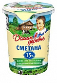 Сметана Домик в деревне 15% 300г