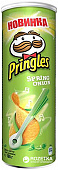 Чипсы Pringles  зеленый лук 165г