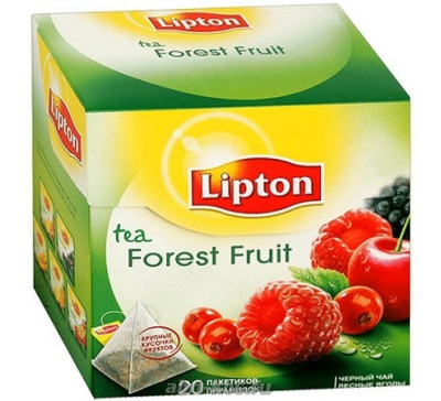 Чай Lipton Forest Fruit черный 20пак*1,7г