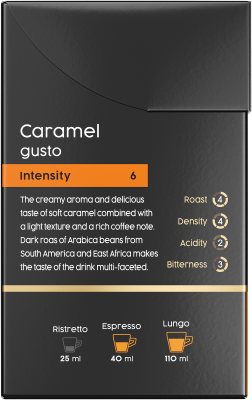 Кофе Coffesso Aroma Caramel в капсулах 5г*20шт