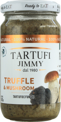 Соус грибной Tartufi Jimmy Трюфель с белыми грибами 3% 180г
