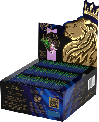 Чай RICHARD Royal Thyme and Rosemary черный 100шт*2г сашет