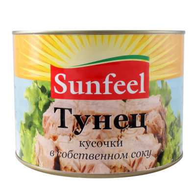 Тунец SunFeel кусочки в с/с 1885г