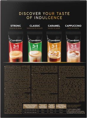 Кофе Coffesso Cappuccino 3в1 20пак*15г