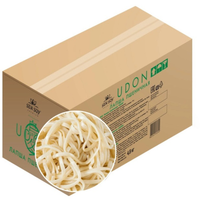 Лапша Sen Soy Udon пшеничная 4,5кг